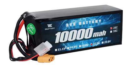 44.4 V(12S) リチウムポリマーバッテリー